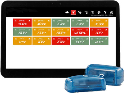 Strumentazione per il Monitoraggio haccp Automatizzato Wireless