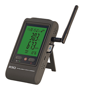 Datalogger con allarme GSM e SMS per temperatura e umidità