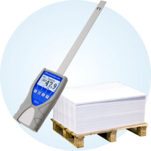 Igrometro per la misurazione dell'umidita' della carta